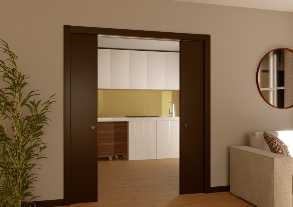 controtelaio interno - controtelaio per porta scorrevole a scomparsa donatello